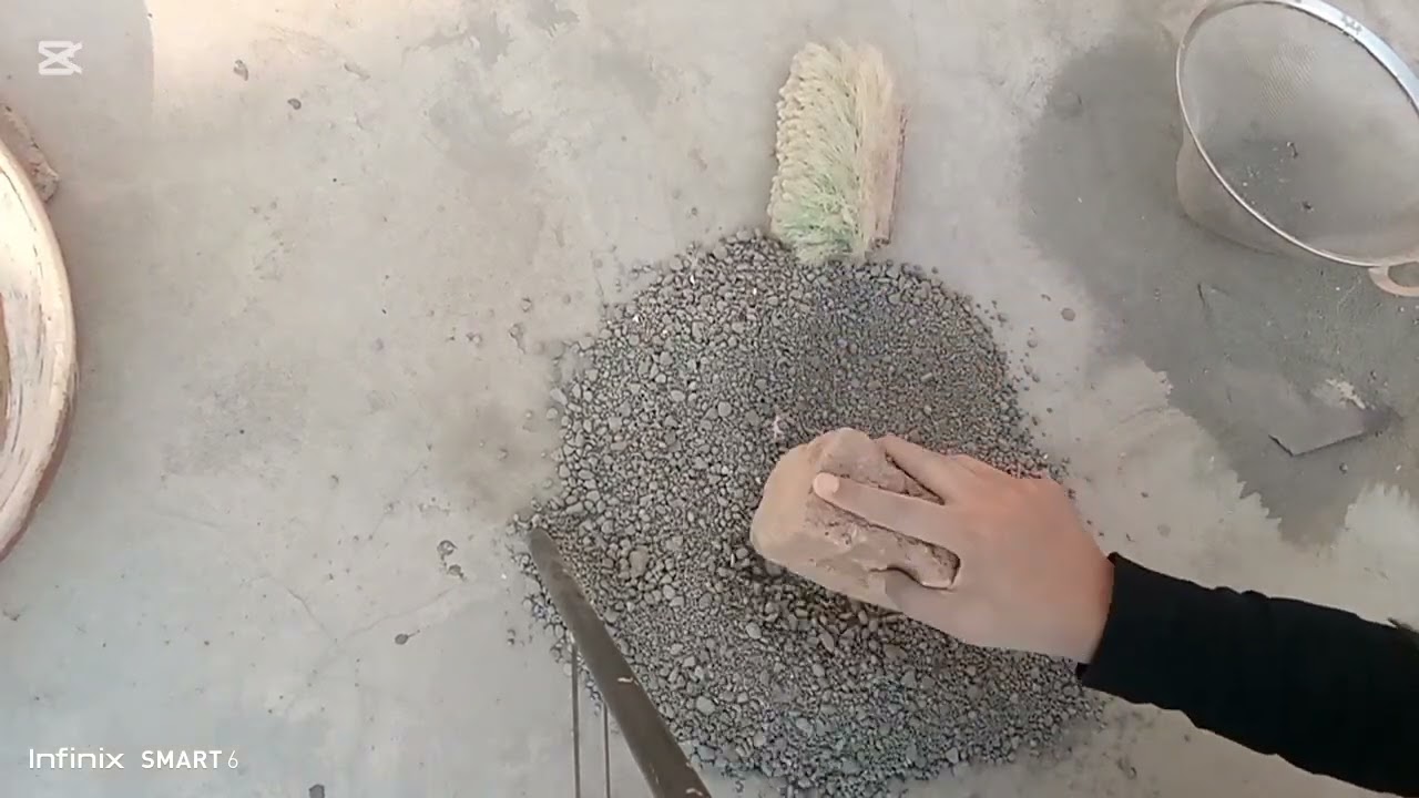New cement texture renew vlog ❤️ shape making 