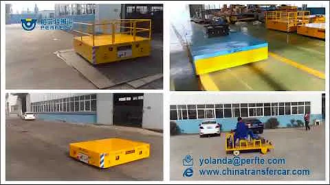 No Rail Car China Made Transfer Platforms for Material Handling