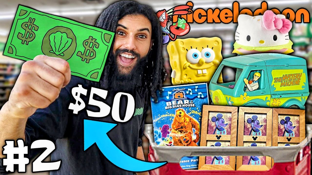 Thrift Shop Hunting For A Nickelodeon DREAM Grail With Only $50