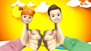 Daddy Finger Mommy Finger Where Are You ? | PamPam Family Nursery Rhymes & Kids Songs