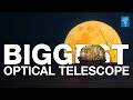 Were building our extremely large telescope what will it find