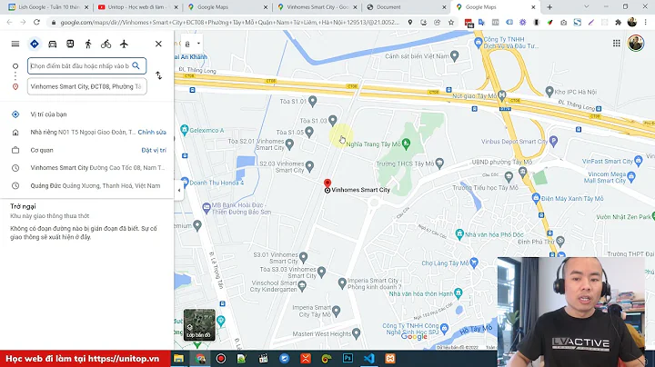 Thêm Google Map vào website chưa tới 1 phút | unitop.vn