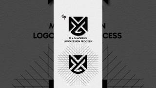M + G Modern Logo Design Process | Adobe Illustrator Tutorial #logo #adobeillustrator