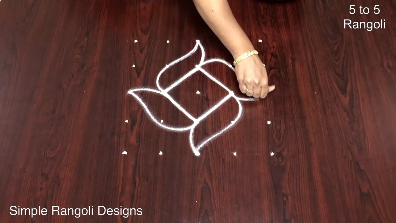 Karthikamasam Deepam Rangoli Designs