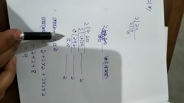 উৎপাদকের সাহায্যে ভাগফল ভাগশেষ নির্ণয়।#mathematics