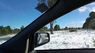 Nevada en Jesús María,  jalisco