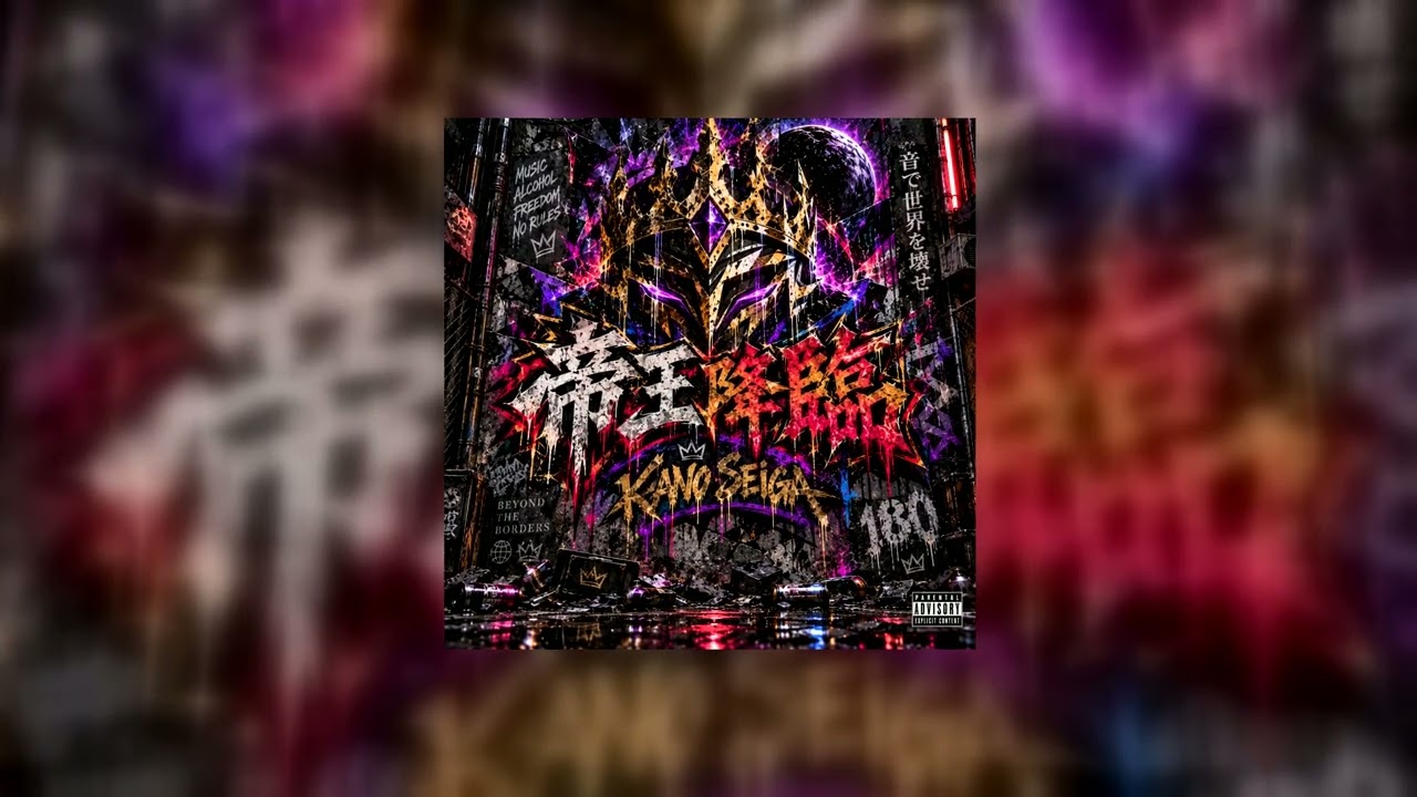 【Original Song】帝王降臨 / 神王セイガ(KANOSEIGA)|180BPM 超高速HIP HOP × BOOM BAP