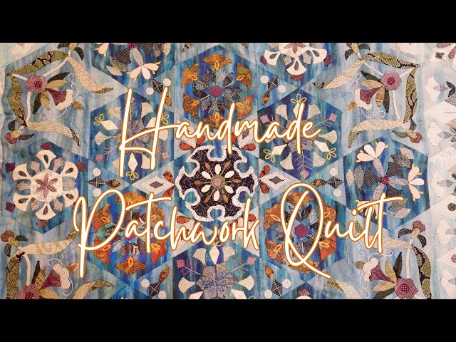 Handmade Patchwork Quilt - YouTube
