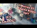 Firing up the Smoky Briggs 18HP in My 1980s Murray GT Garden Tractor