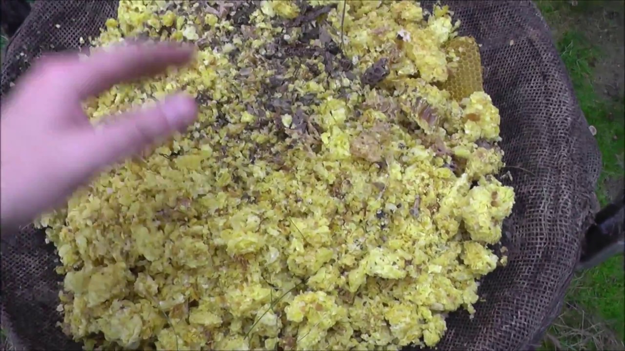 Wytapianie wosku w parniku