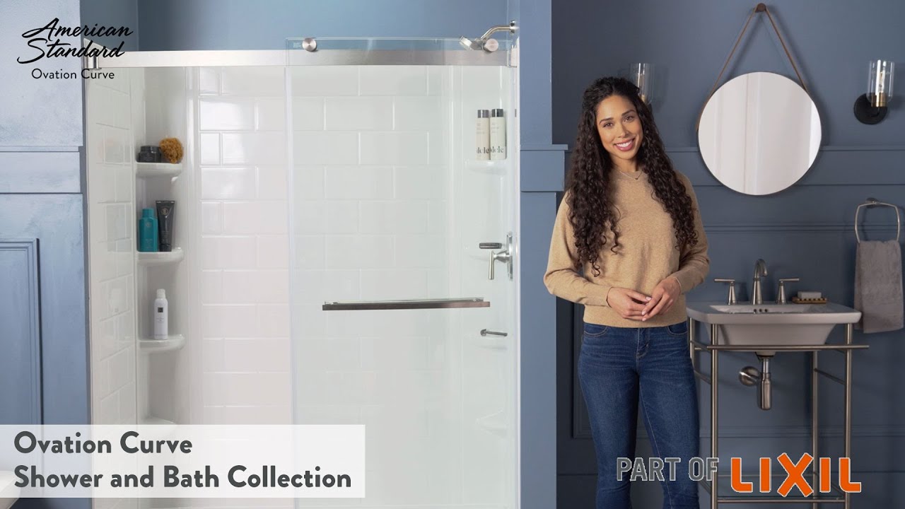 Ovation Curve Shower and Bath Collection