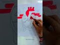 Human Heart ❤️ Diagram on chart paper for science partical #humanheart #subscribmychannel