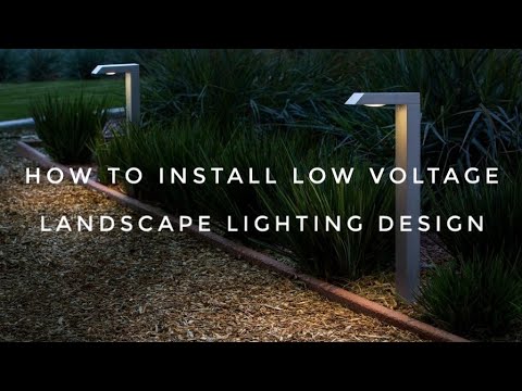 How to Install Low Voltage Landscape Lighting Consultation with Chris ...