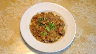 كمونية  بكبدة وقلب الديك الرو مى رخيصة ومشبعة - المطبخ التونسي - Tunisian Cuisine - repas faciles