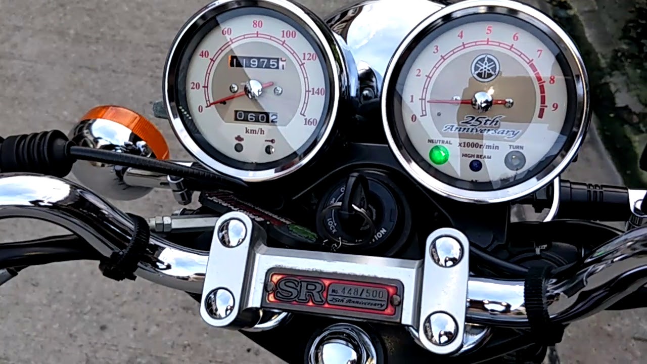 SR400 25th Anniversary Limited Edition - YouTube