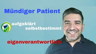Der Mündige Patient In Der Zahnarztpraxis - Eigenverantwortlich Kompetent Selbstbestimmt
