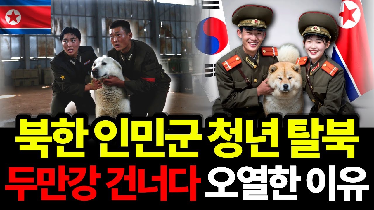 북한 양강도 인민군 청년 탈북, 개 한마리로 목숨 건진 비극적 결말