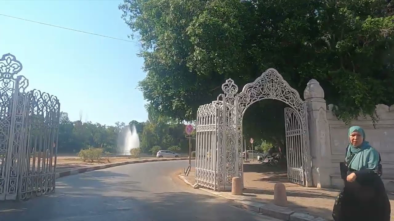 Belvedere Park, Notre Dame, Tunisia 4k 🇹🇳 || البلفيدير, نوتردام