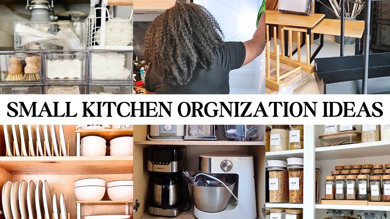How I Organized My Small Kitchen and Maximized Space | Budget Friendly ...