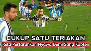 ‘CHILLS! ONE WORD FROM MESSI AND EVERY ARGENTINA PLAYER IS READY TO LAY IT ALL ON THE LINE