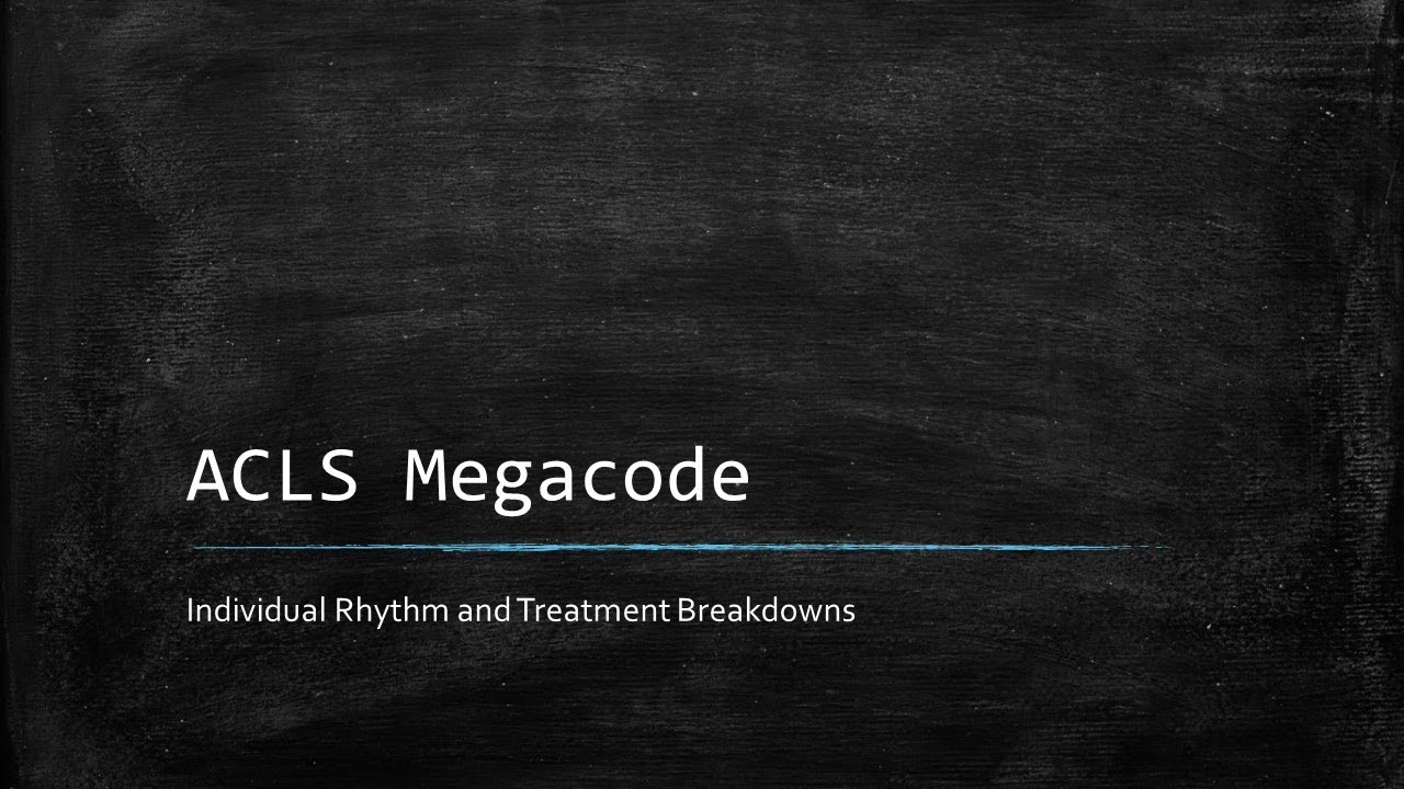 Rhythm Practice Acls Rhythm And Tx V Tach Youtube