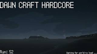RUN 52 SERVER RESTARTS ON DEATH DawnCraft Survival Hardcore (Part 1/2)