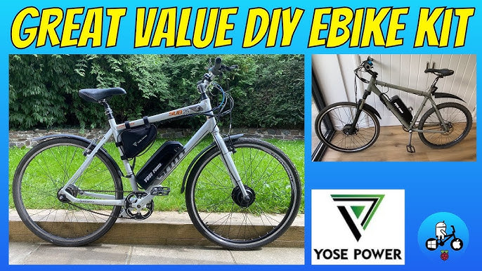 YOSE Power 26 inch e-bike conversion kit 48V500W rear motor with 48V13Ah  lithium battery and rear wheel 6S/7S/8S/9S Cassette /Screwed pinion