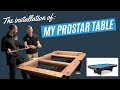The Installation Of My New Prostar Pool Table (Step By Step Documentary)
