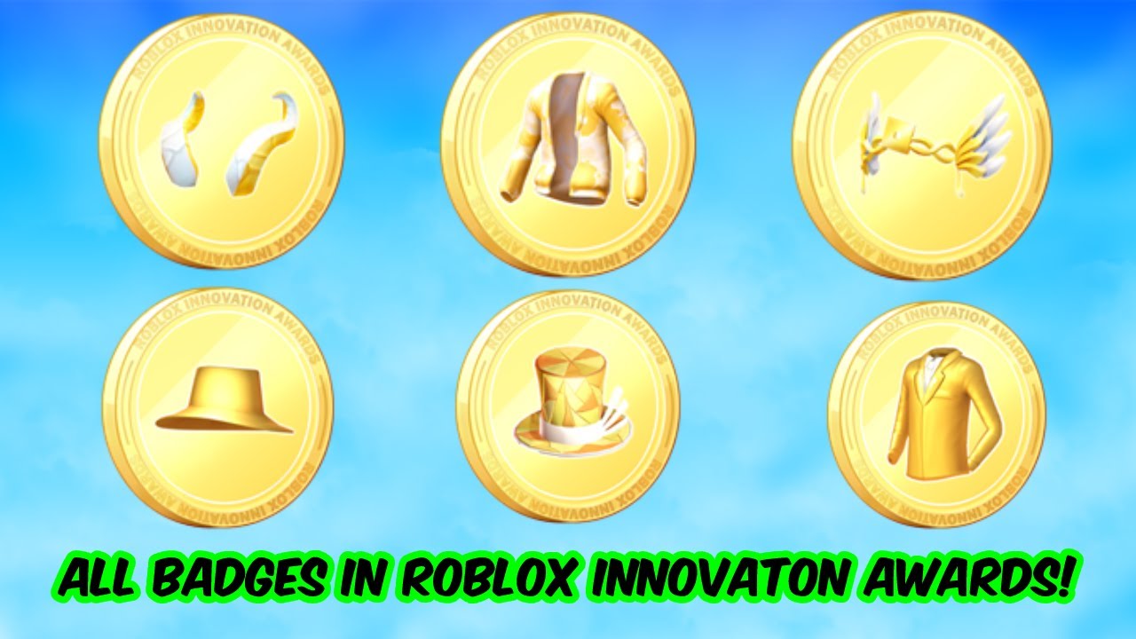 ALL BADGES in Roblox Innovation Awards! YouTube