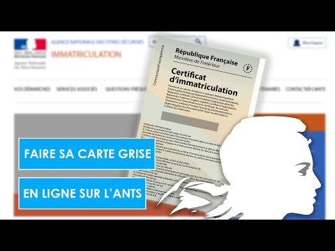 Vidéo: Comment immatriculer un véhicule en NC ?