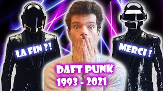 LA FIN DES DAFT PUNK ! Les raisons de leur séparation ? Dernier album ?