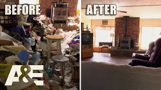 Hoarders: 32,000 POUNDS Of Trash Fill Hoarding Couple&#39;s &quot;Paradise&quot; | A&amp;E