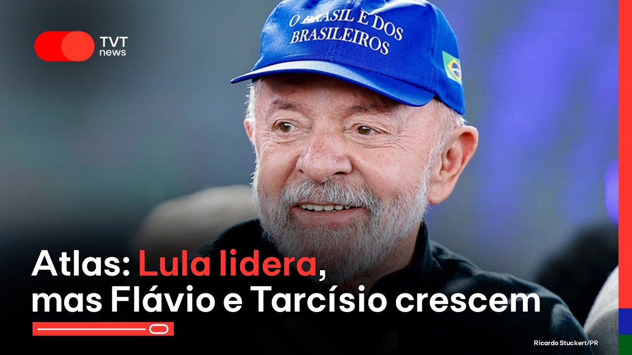 #aovivo Atlas: Lula lidera, mas Flávio e Tarcísio crescem - Lobby das Bets atropela PL Antifacção