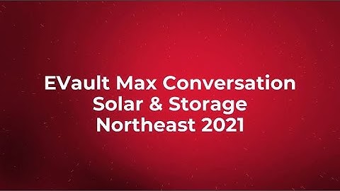 eVault Max conversation