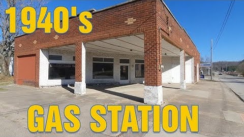1940'S GARAGE & GAS STATION #explore #junkcarwilly #garage #gasstation