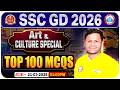 SSC GD GK GS 2026 | SSC GD GS Art &amp; Culture Special Class | SSC GD Static GK By Sonveer Sir