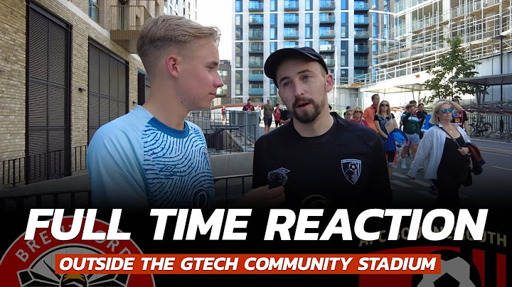 REACTION: Bees Sting Late On In Last Gasp Misery For Cherries | Brentford 2-2 Bournemouth