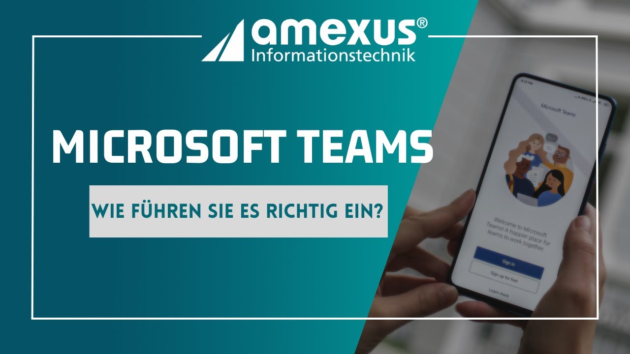 Microsoft Teams richtig einführen: Nutzungskonzept & technische Einrichtung