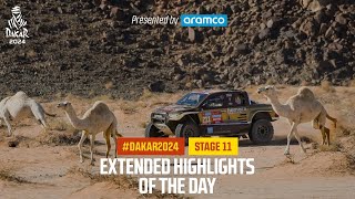 Extended highlights of Stage 11 presented by Aramco - #Dakar2024