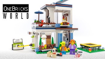 LEGO Creator 31068 Modular Modern Home – Lego Speed Build Video