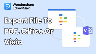 EdrawMax Tutorial: How to Export File to PDF, Office, or Visio screenshot 5