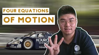 MASTER THE FOUR EQUATIONS OF MOTION | F4 PHYSICS ONLINE TUITION