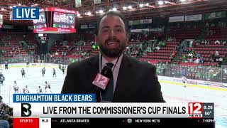 WBNG-12 News - 6pm Sportscast - Friday, May, 10th, 2024 - LIVE from the Commissioner's Cup