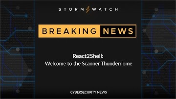 Storm Watch | React2Shell: Welcome to the Scanner Thunderdome