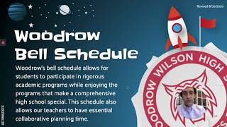 2020-2021 Woodrow Bell Schedule Video