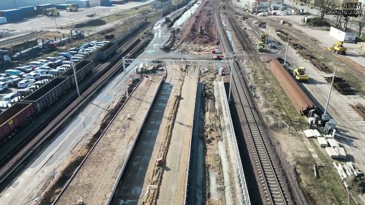 Przebudowa stacji Łapy #39