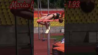 Maria Kochanova 💥🔥💋 High Jump - 1.93 #viral #athletics #shorts