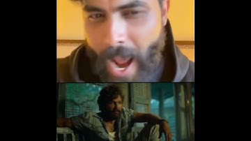 Ravindra Jadeja & Allu Arjun ka Pushpa Pushparaj ka best dialogue