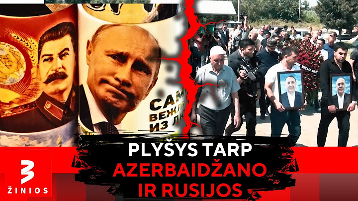 Azerbaidžanas kirto Maskvai: lygina Putiną su Stalinu