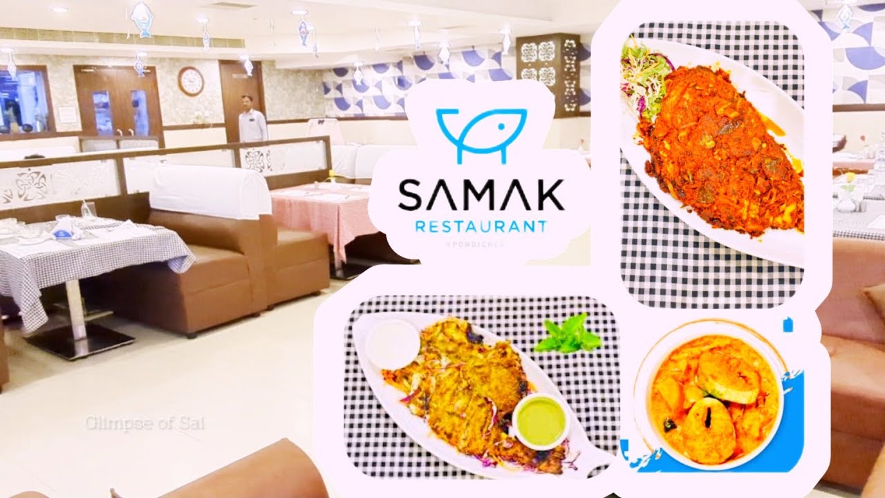 Kanthari fish 🐠 Samak restaurant pondicherry Seafood restaurant samakpondicherry 